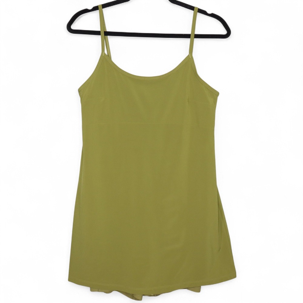 Fabletics Dress Womens Size S Olive Green Athletic Built In Shorts Tennis